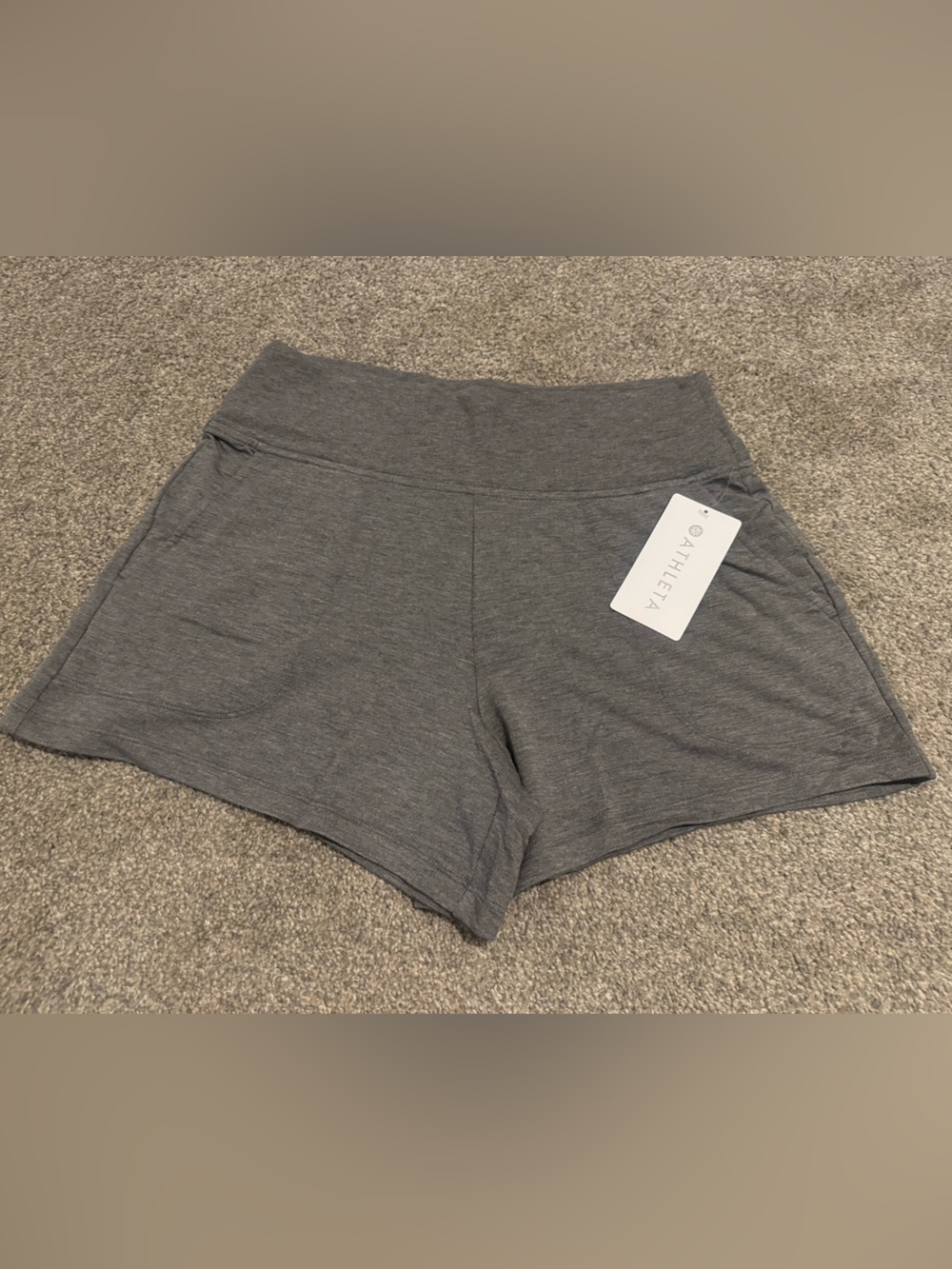 Athleta Restore High-Waist Athletic Shorts - NWT